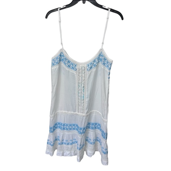 Melissa Odabash Karen Mini Dress Swim Cover Up Women’s Small Embroidered Lace - Picture 6 of 11